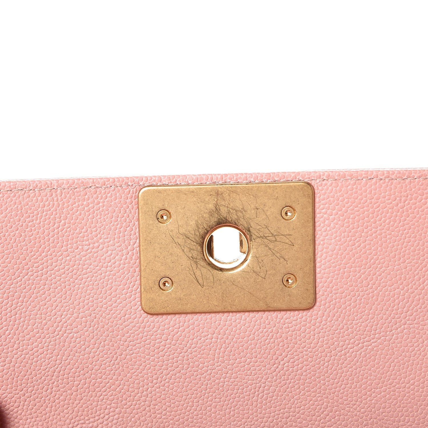 Chanel Caviar Quilted Small Boy Flap Pink 9 of 9