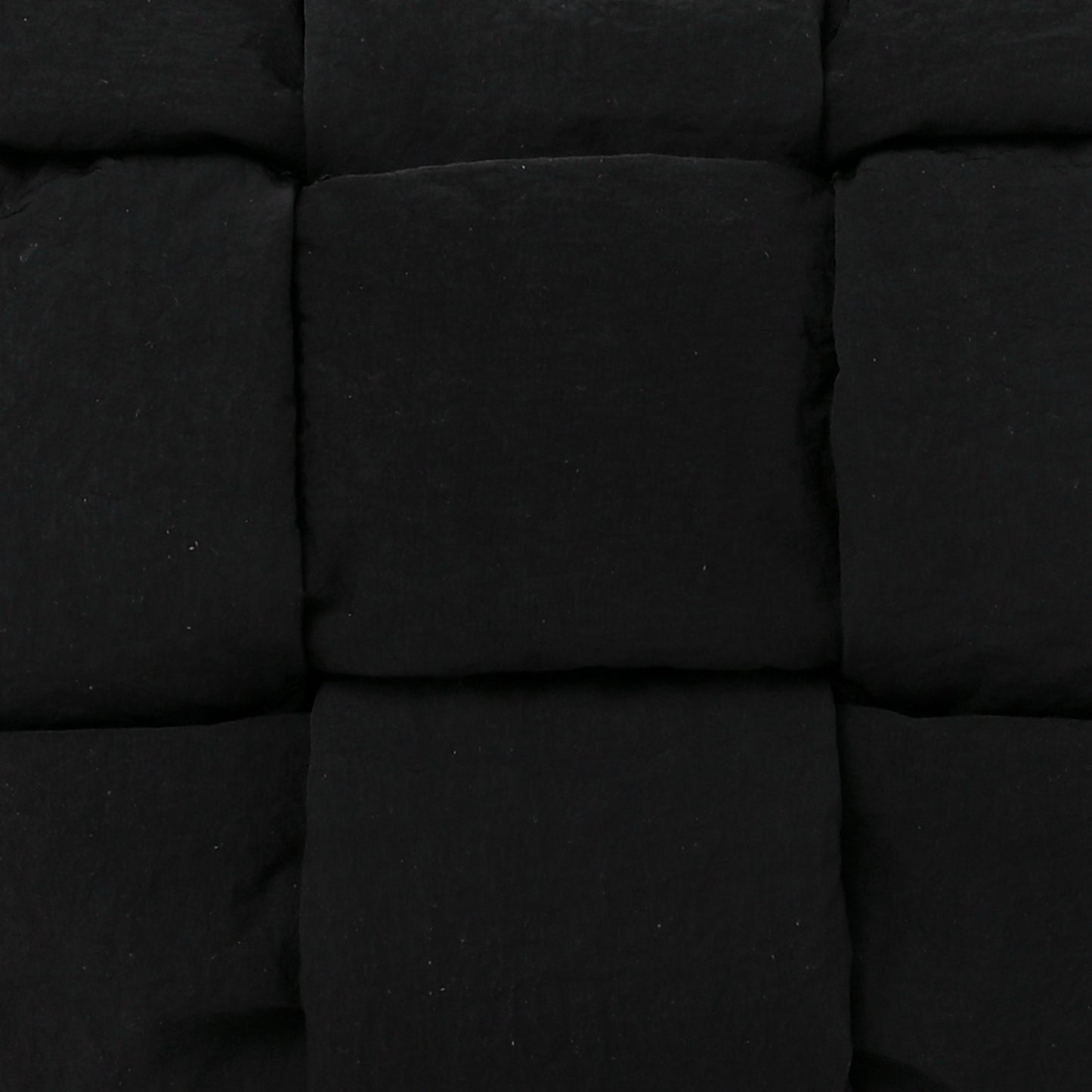 Nylon Intrecciato Padded Tech Maxi Cassette Bag Black