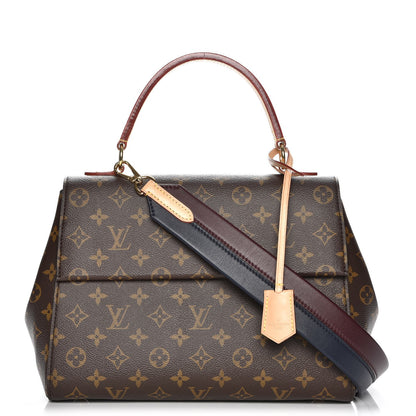 Louis Vuitton Monogram Cluny MM Bordeaux Navy 1 of 9