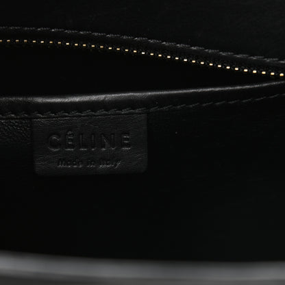 Celine Satin Calfskin Suede Nano Tri-Color Luggage Seashell 6 of 10