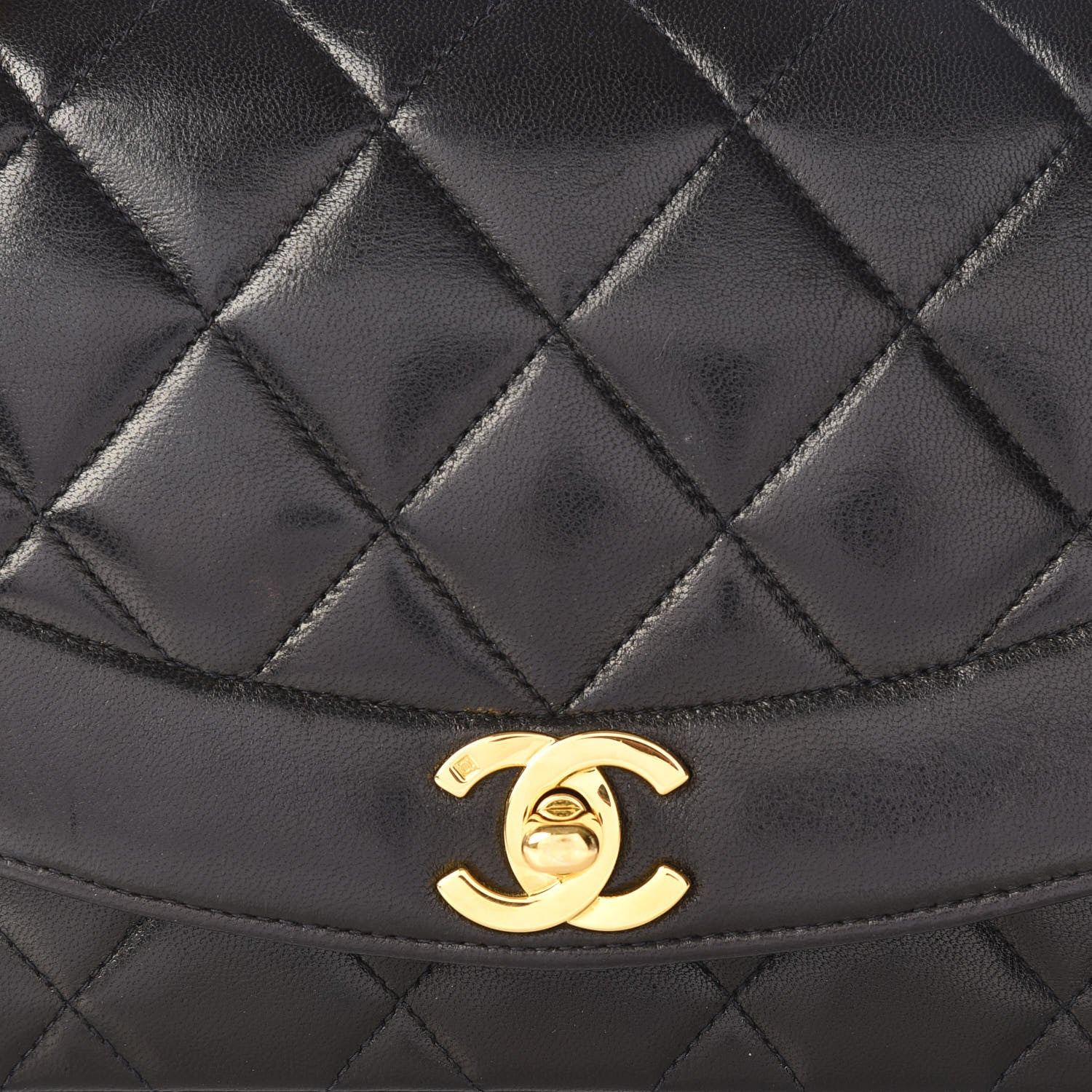 Chanel Lambskin Quilted Small Single Flap Black 11 of 11
