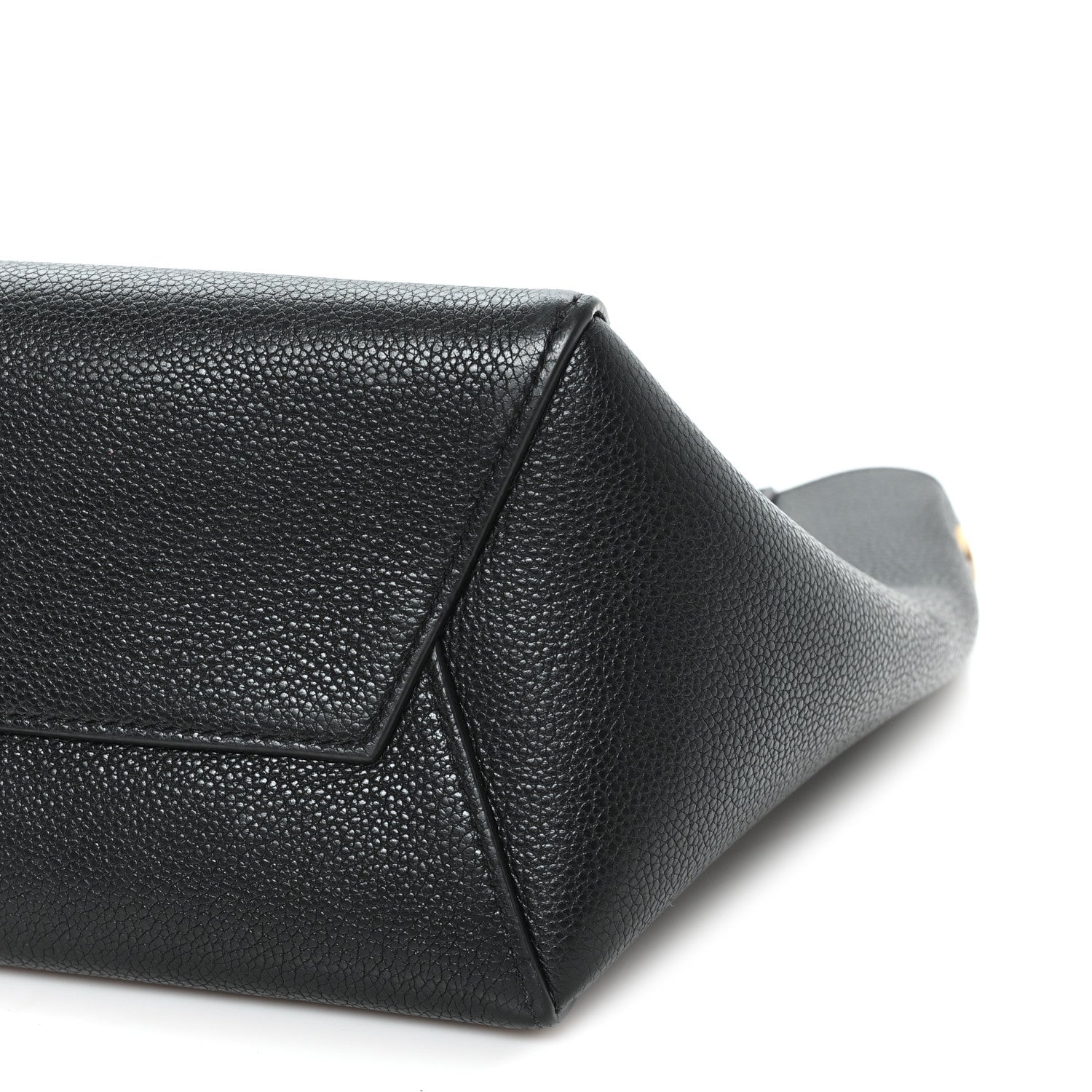 Celine Soft Grained Calfskin Small Sangle Bucket Bag Black 9 of 10