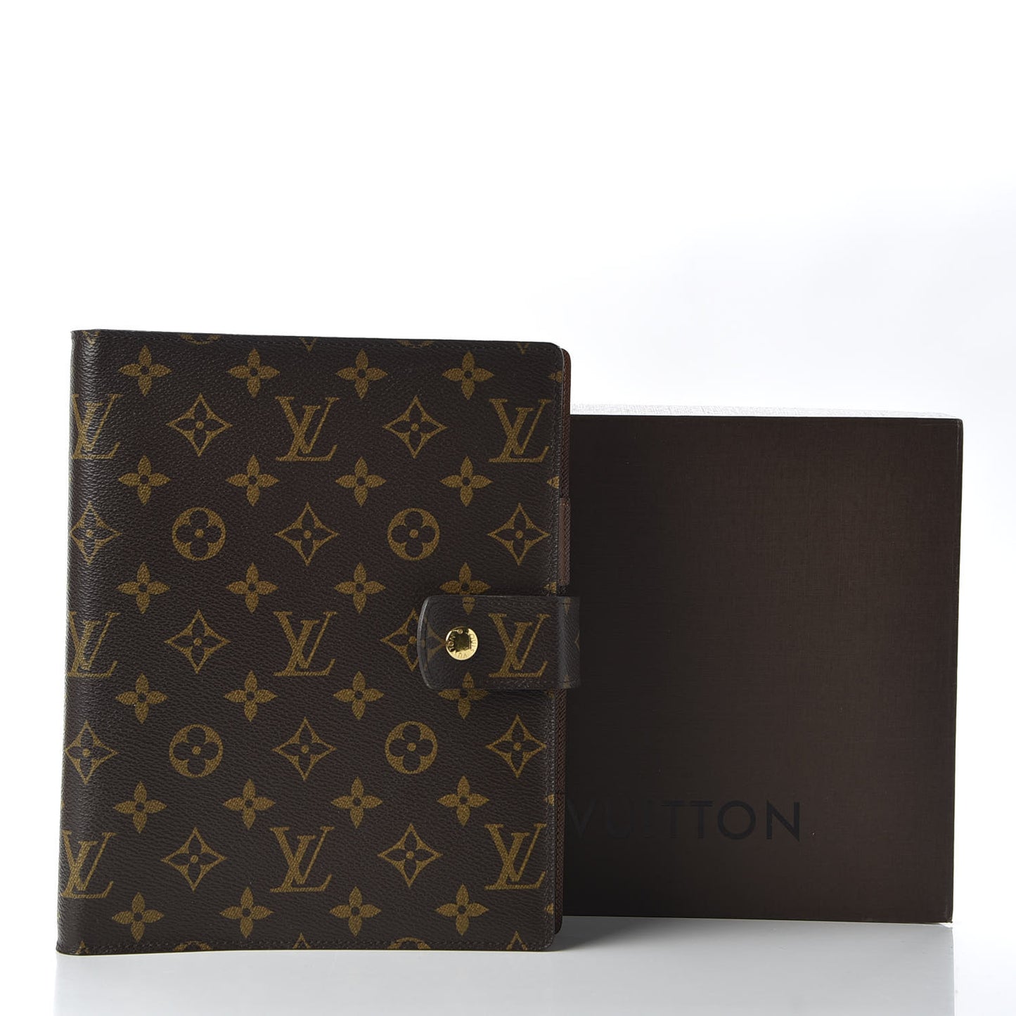 Monogram Large Ring Agenda Cover