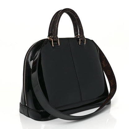 Louis Vuitton Patent Monogram Alma PM Black 3 of 8
