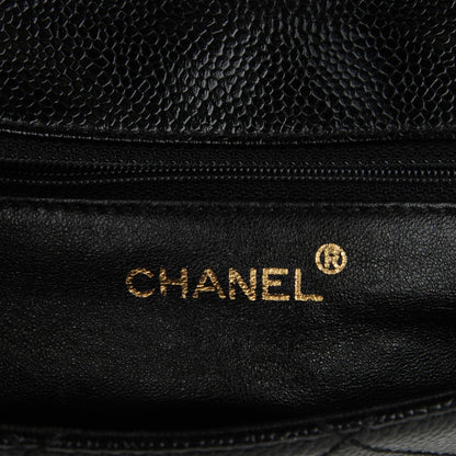 Chanel Caviar Quilted Single Flap Black 6 of 9