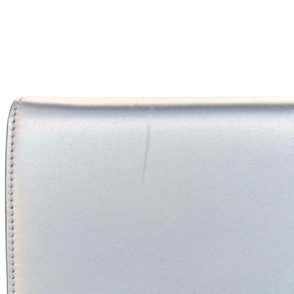 Christian Louboutin Iridescent Calfskin Loubi54 Crossbody Clutch Silver 10 of 11