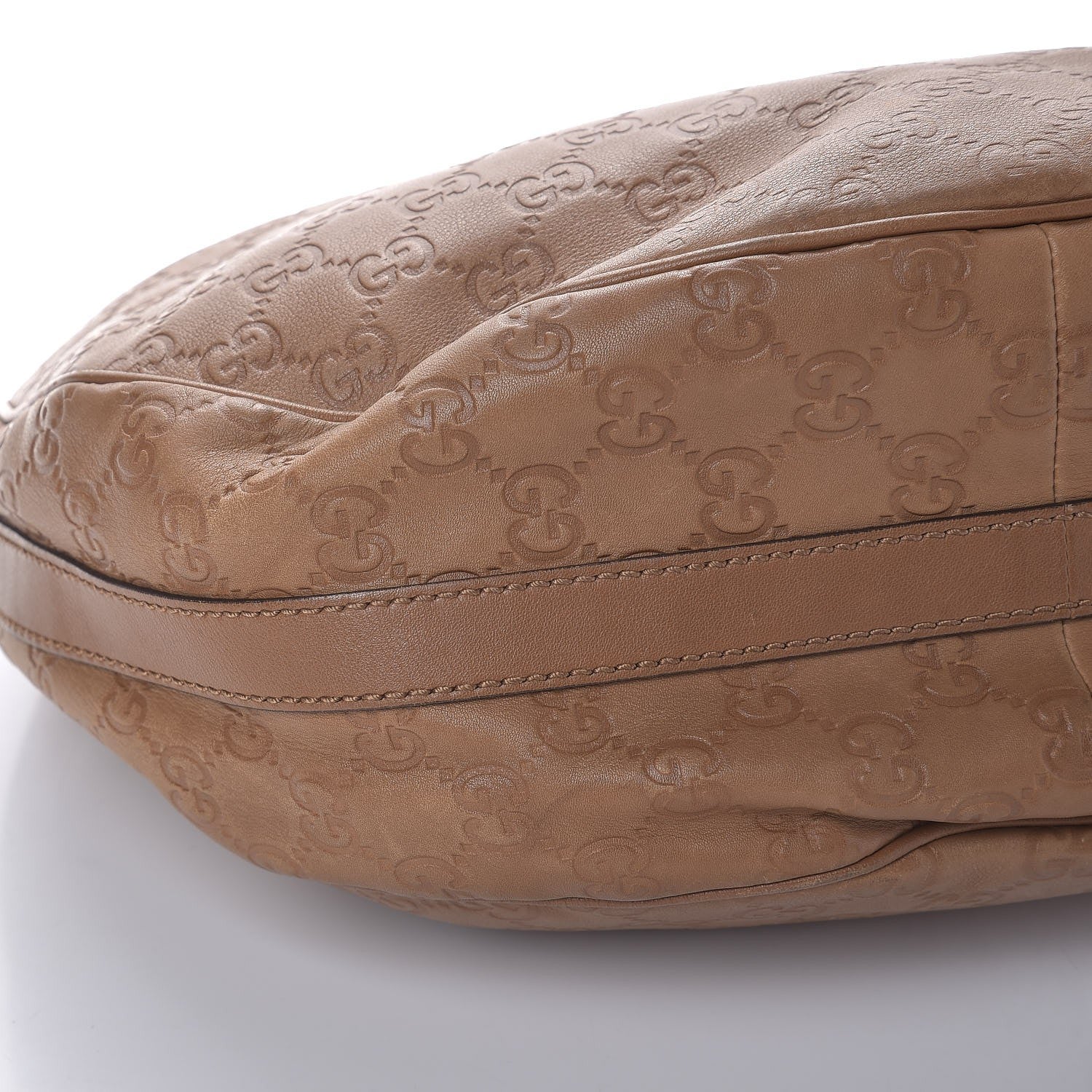 Gucci Guccissima Medium GG Twins Hobo Brown 10 of 10
