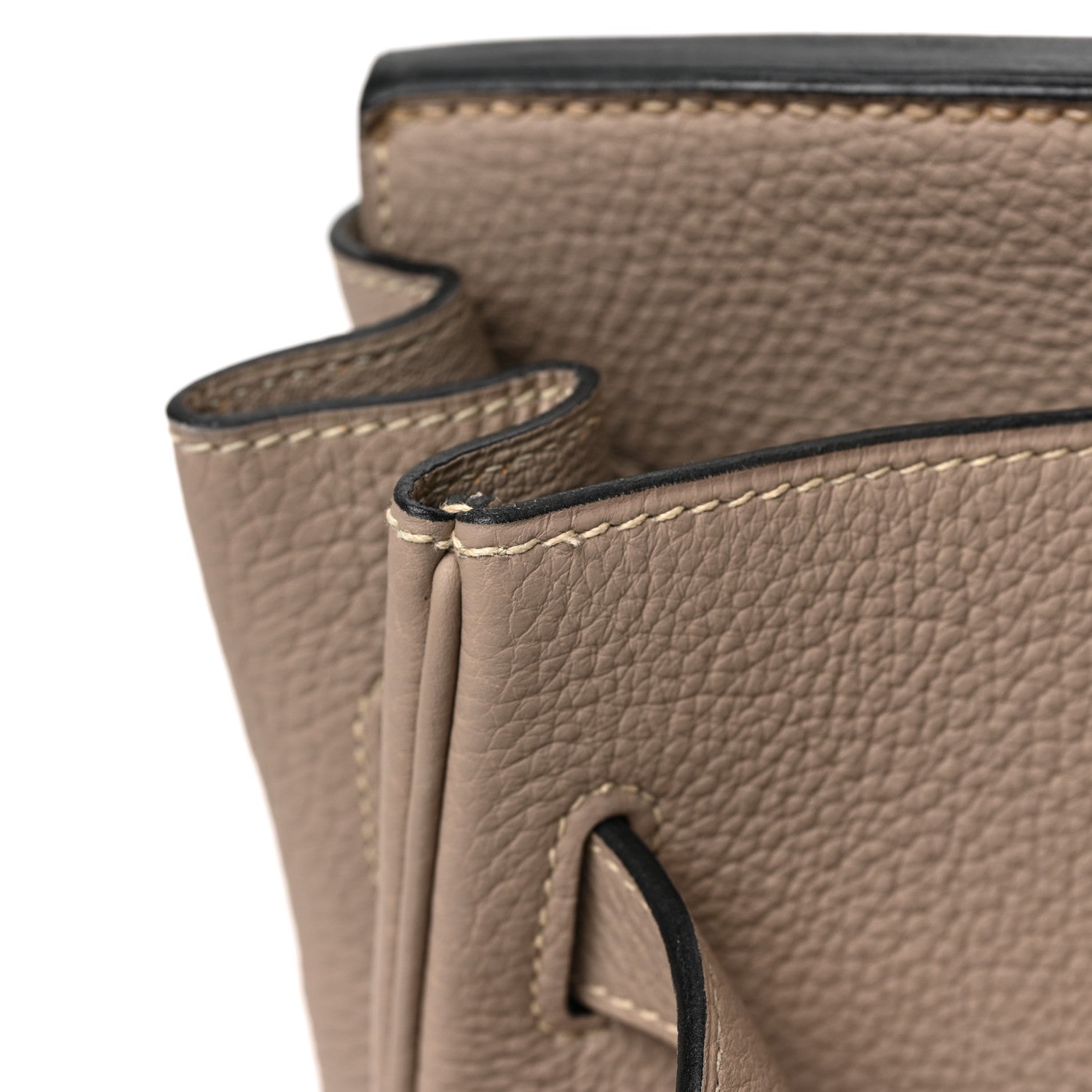 Hermes Taurillon Clemence JPG Shoulder Birkin II 42 Gris Tourterelle 9 of 9