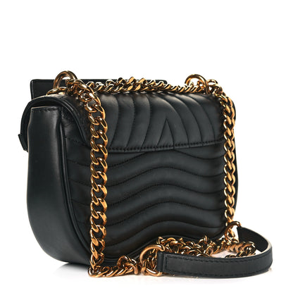 Louis Vuitton Calfskin New Wave Chain PM Black 3 of 9