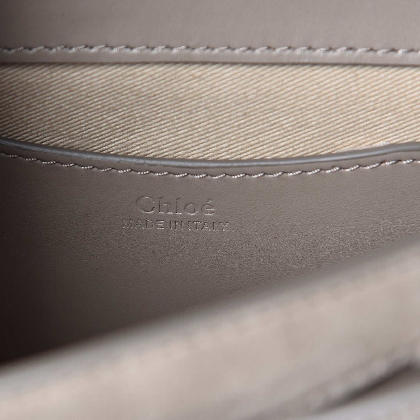 Calfskin Small Tess Bag Motty Grey