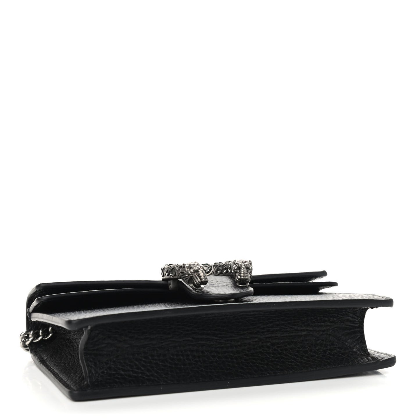 Calfskin Super Mini Dionysus Shoulder Bag Black