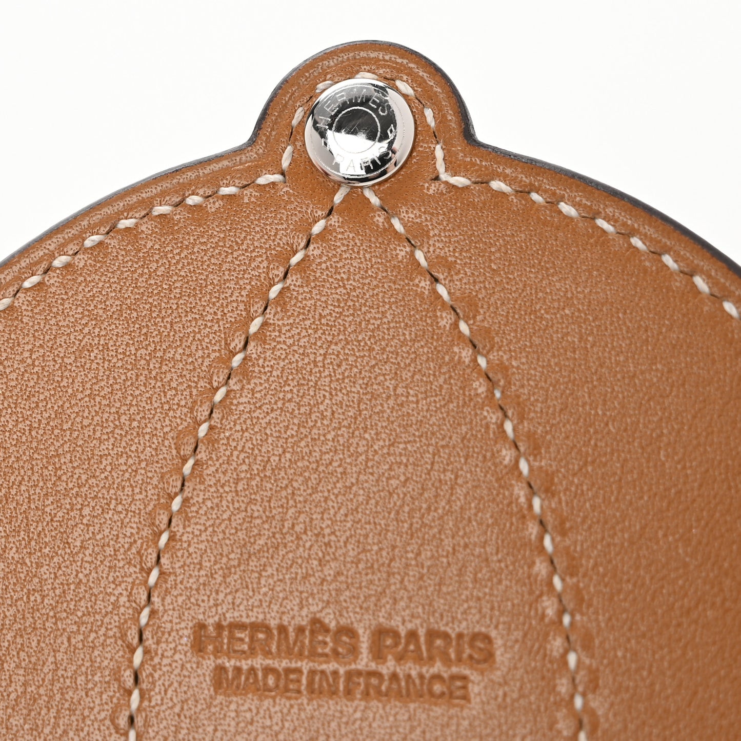 Butler Swift Paddock Bombe Bag Charm Natural Sable Jaune De Naples Rose Sakura