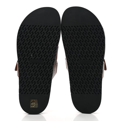 Hermes Calfskin Mens Chypre Sandals 43 Naturel 5 of 9