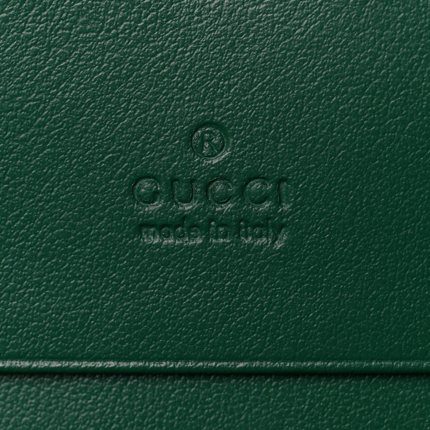 Calfskin Matelasse GG Marmont Card Case Wallet Emerald