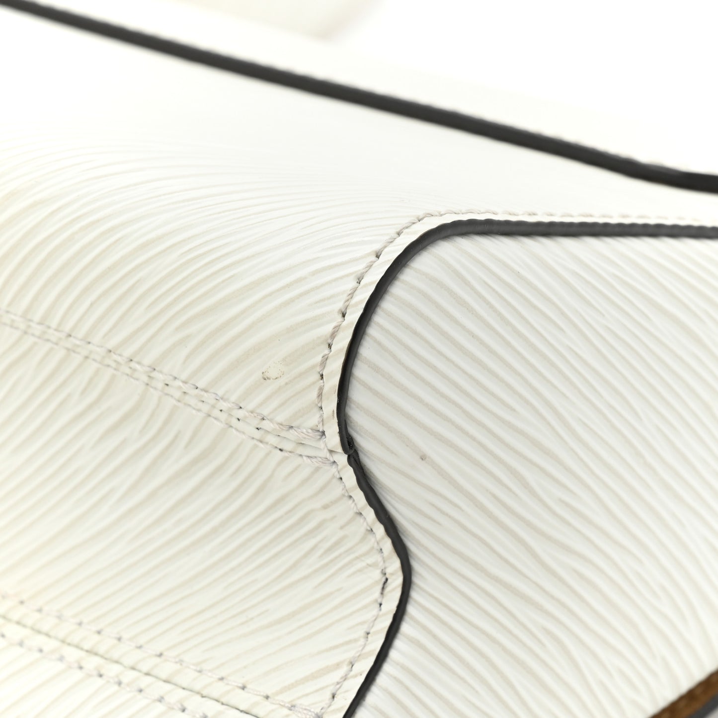 Epi Twist Shoulder Bag PM White