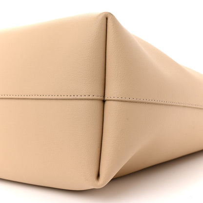 Saint Laurent Calfskin Large Shopping Tote Dark Beige 11 of 15