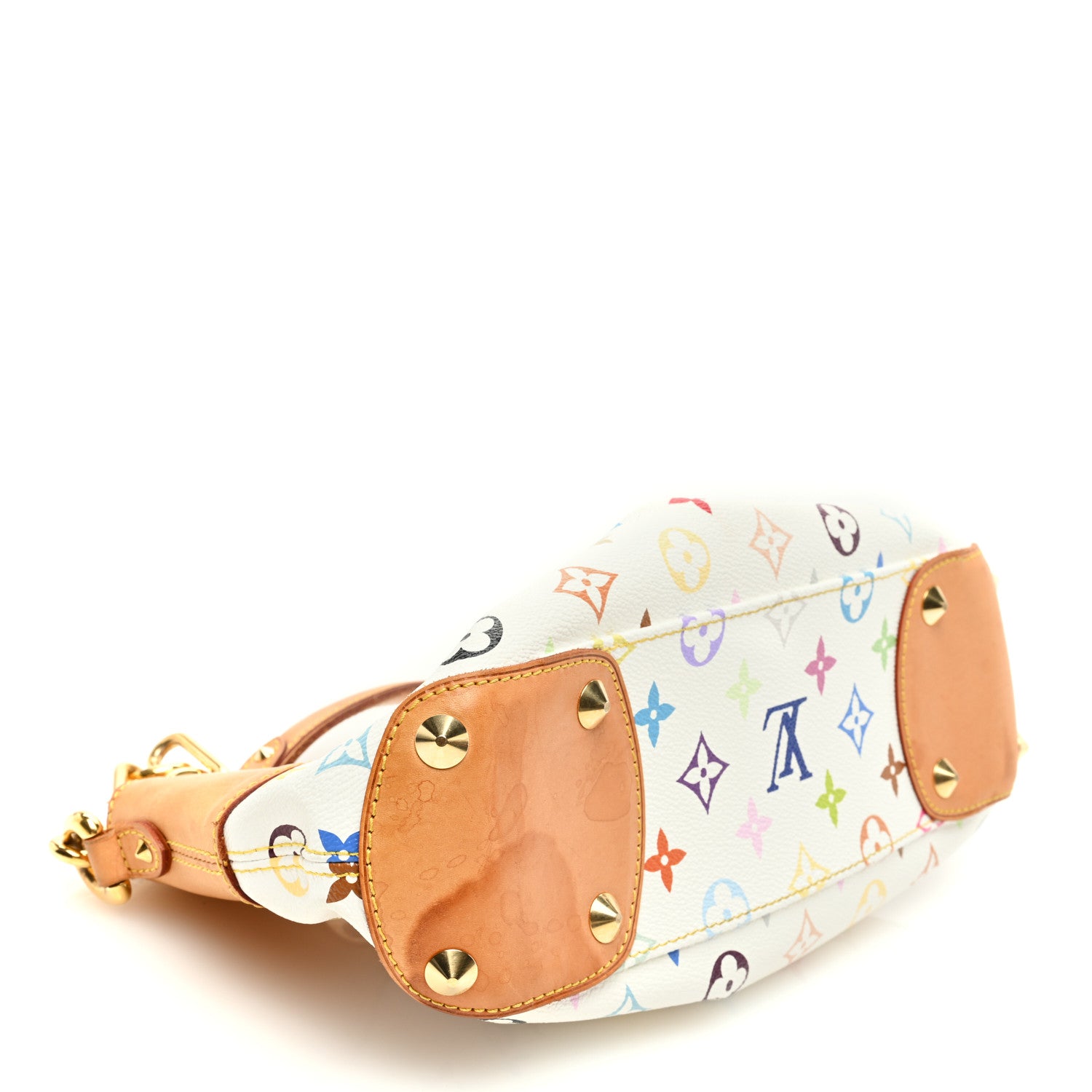 Louis Vuitton Monogram Multicolor Judy PM White 4 of 12