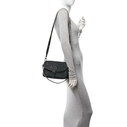 Louis Vuitton Empreinte Monogram Giant Diane Black 2 of 9