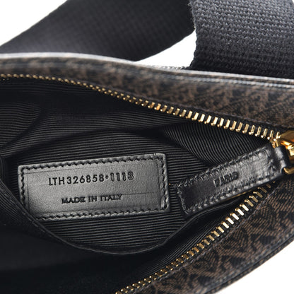 Saint Laurent Toile Classic Monogram Messenger Bag Black 7 of 7