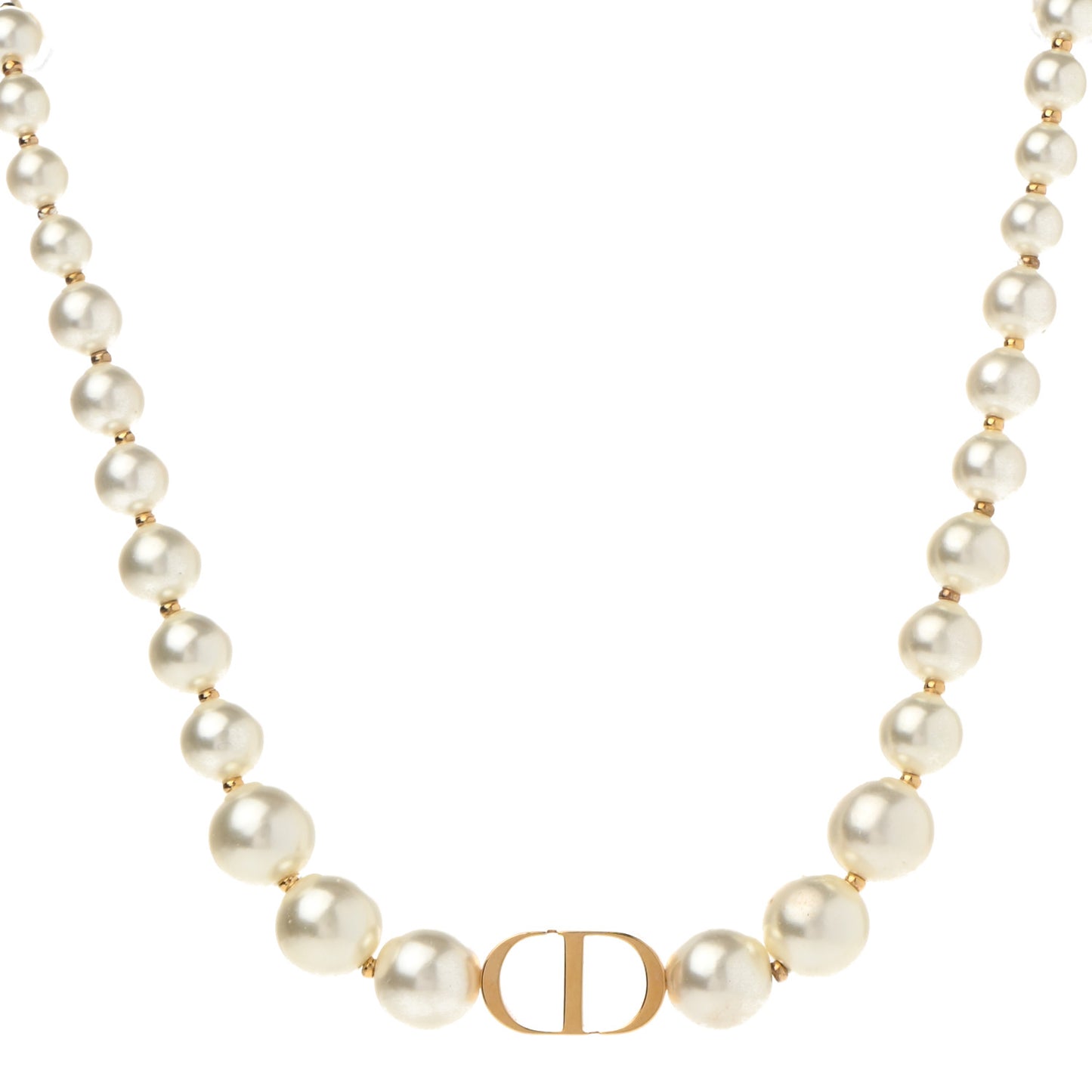 Pearl 30 Montaigne Choker Necklace Gold