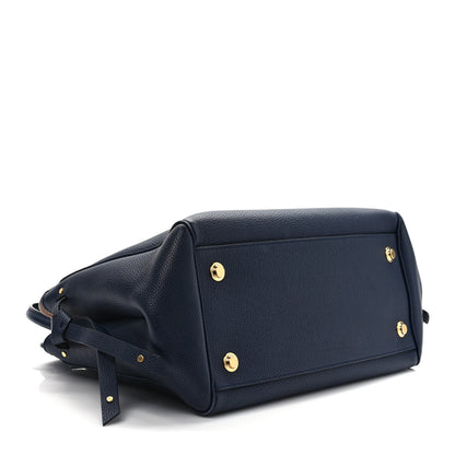Louis Vuitton Veau Nuage Milla MM Bleu Marine 4 of 10