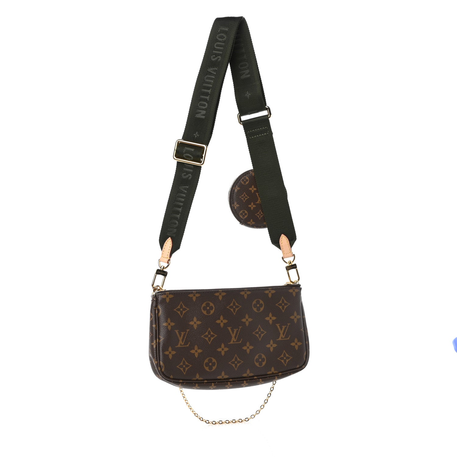 Louis Vuitton Monogram Multi Pochette Accessories Kaki 3 of 9