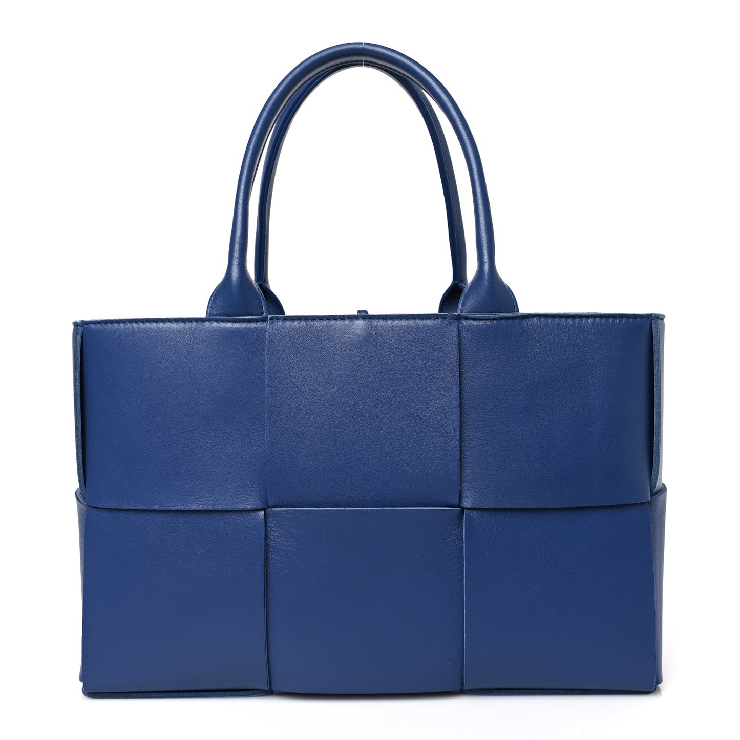 Smooth Calfskin Intrecciato Small Arco Tote Cruise