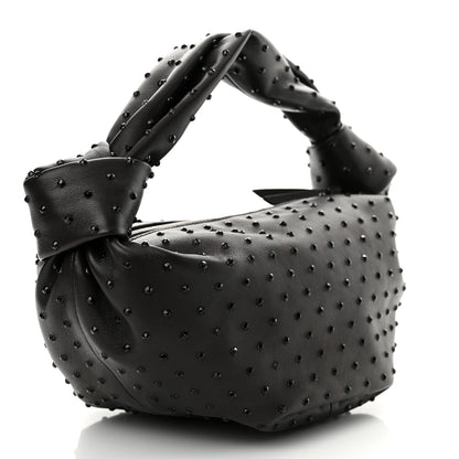 Bottega Veneta Nappa Strass Mini Double Knot Bag Fondant 3 of 9