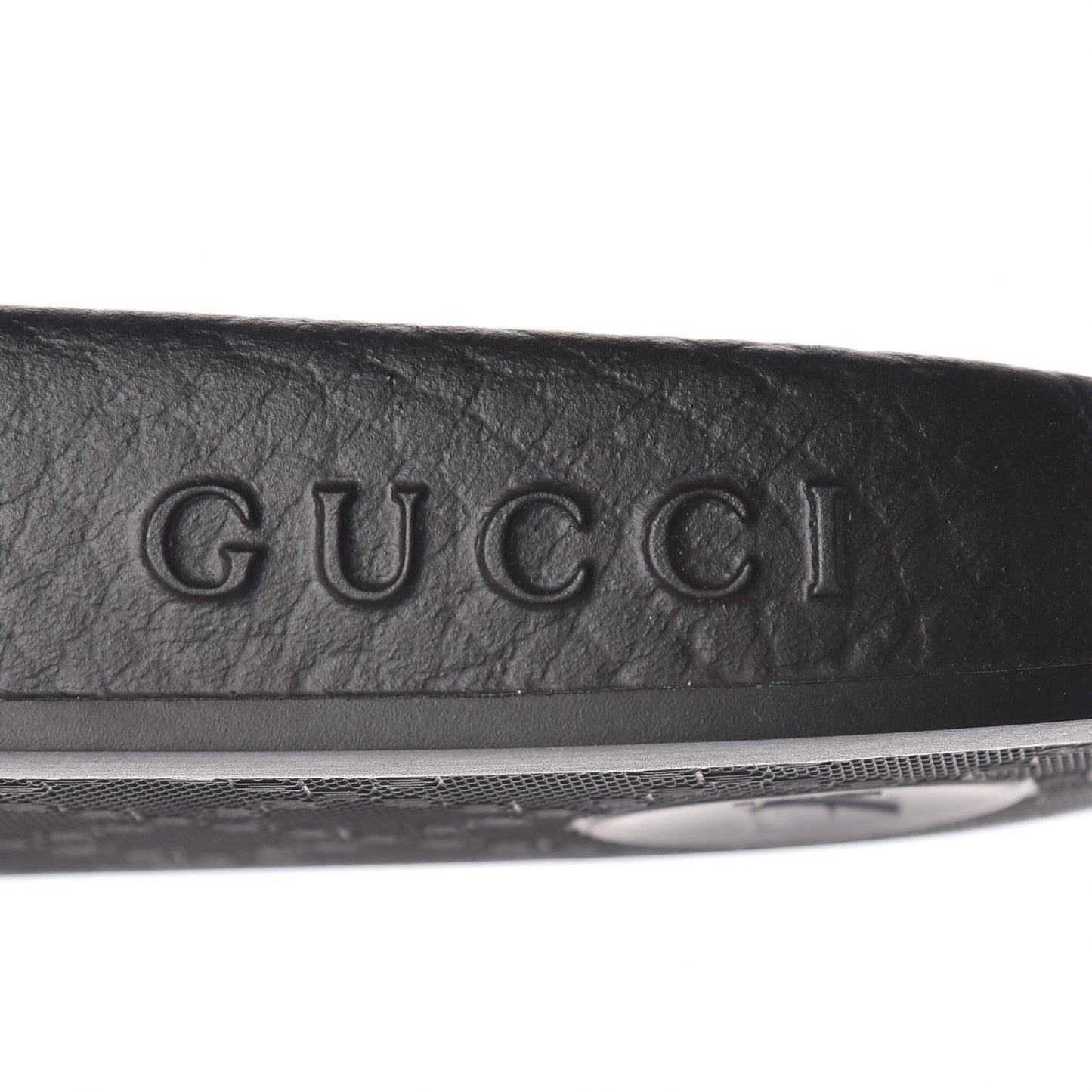 X SEGA Supreme Canvas GUCCY Stars Womens Slide Sandals 34 Black Gold