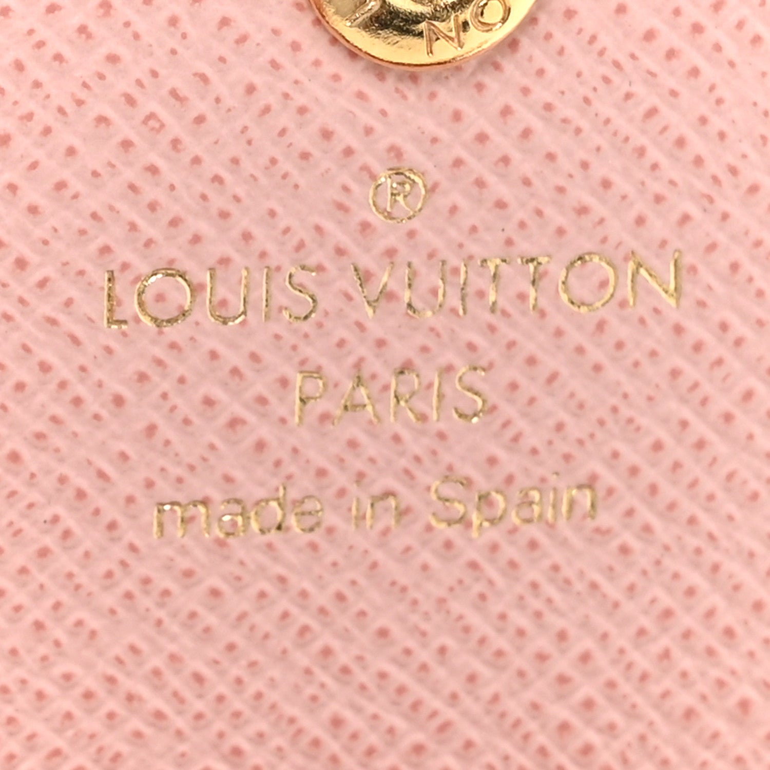 Louis Vuitton Damier Azur Rosalie Coin Purse Rose Ballerine 6 of 11
