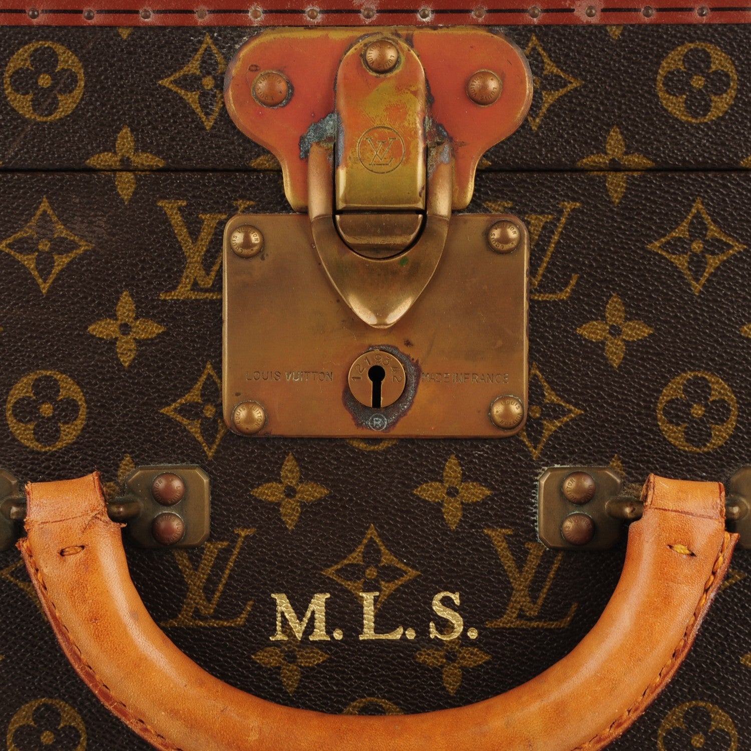 Louis Vuitton Monogram Brettes Chapeaux Trunk 6 of 8