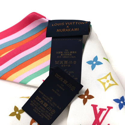 Louis Vuitton LV X TM Silk Monogram Multicolor BB Bandeau White 3 of 3