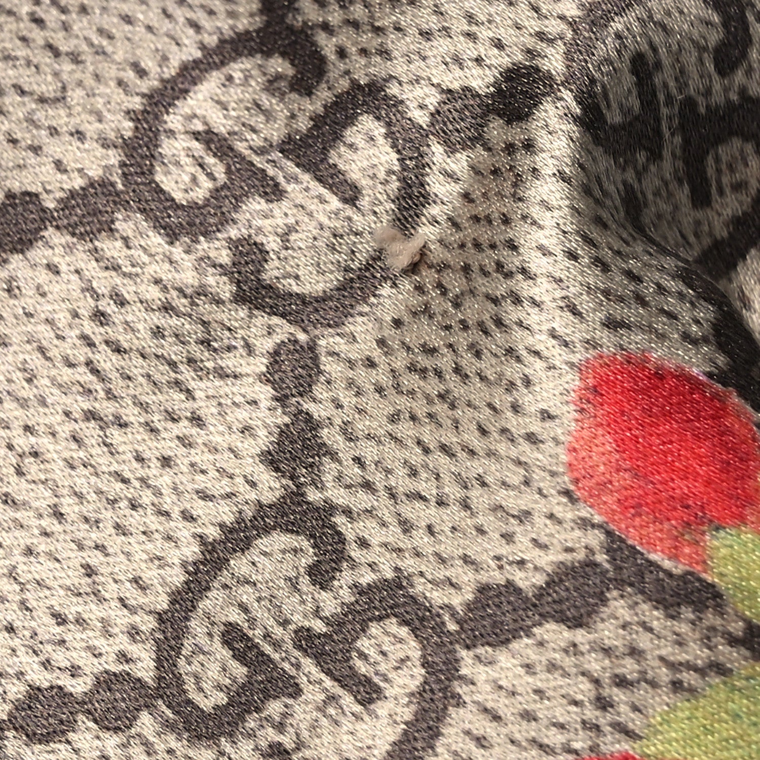 Gucci Silk Monogram Blooms Print Headband Antique Rose 6 of 8