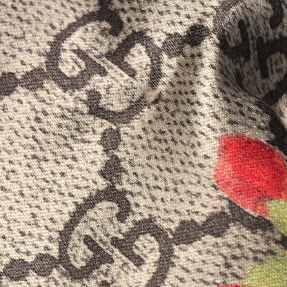 Gucci Silk Monogram Blooms Print Headband Antique Rose 6 of 8