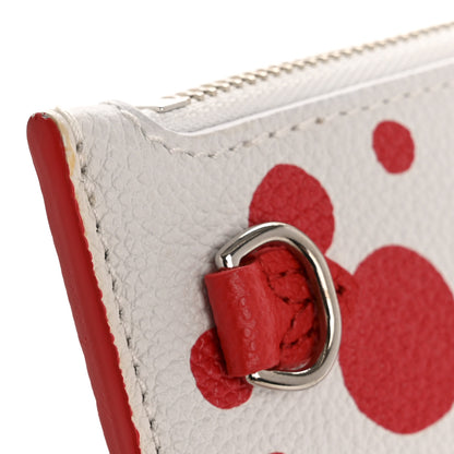 Louis Vuitton LV X YK Empreinte Infinity Dots Neverfull MM Pochette Rouge White 9 of 9