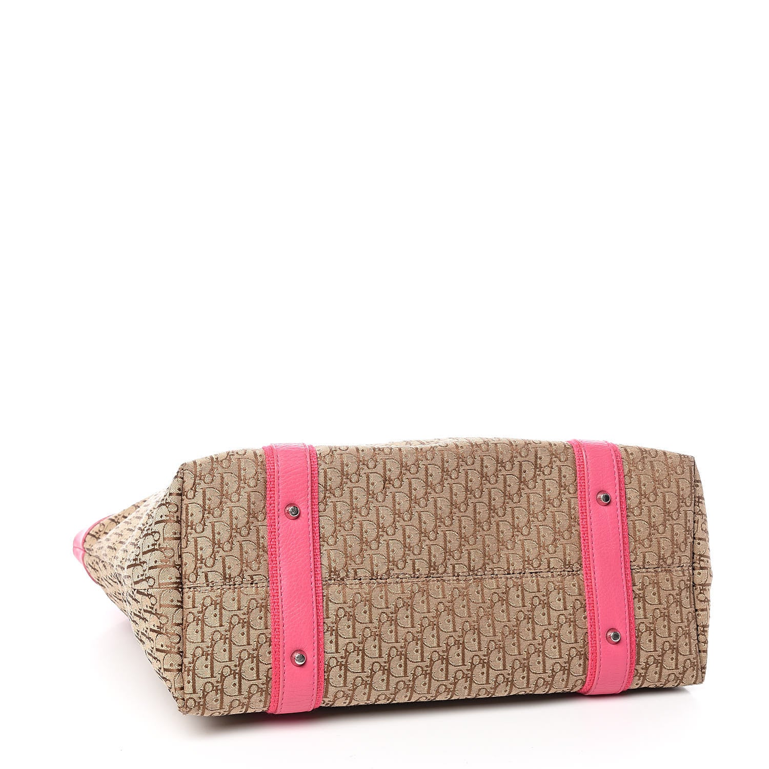 Christian Dior Monogram Tote Pink 4 of 11