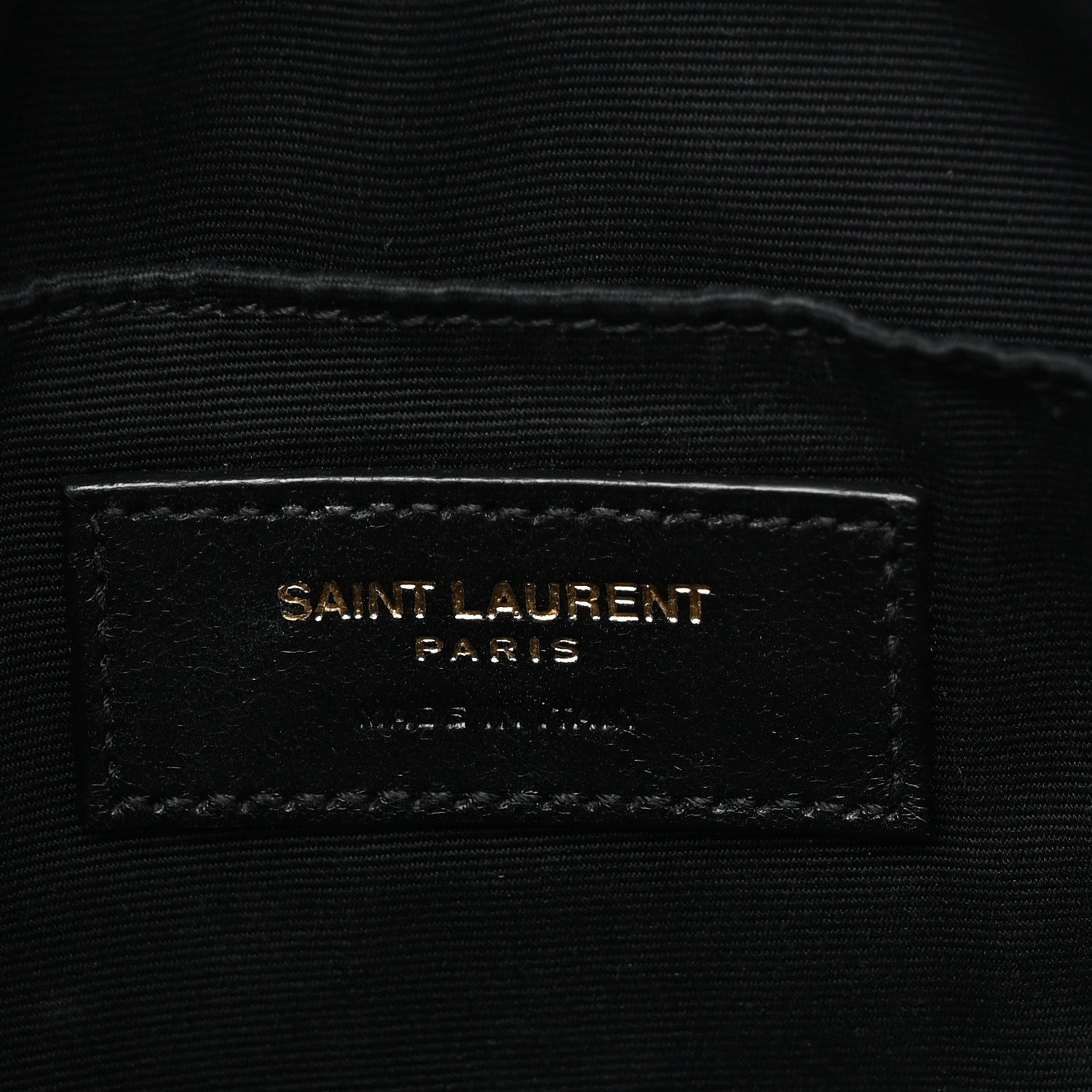 Saint Laurent Calfskin Matelasse Monogram Lou Camera Bag Dark Beige 6 of 10