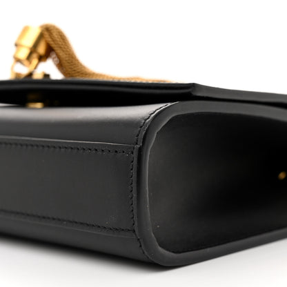 Saint Laurent Calfskin Small Classic Monogram Kate Tassel Satchel Black 10 of 11