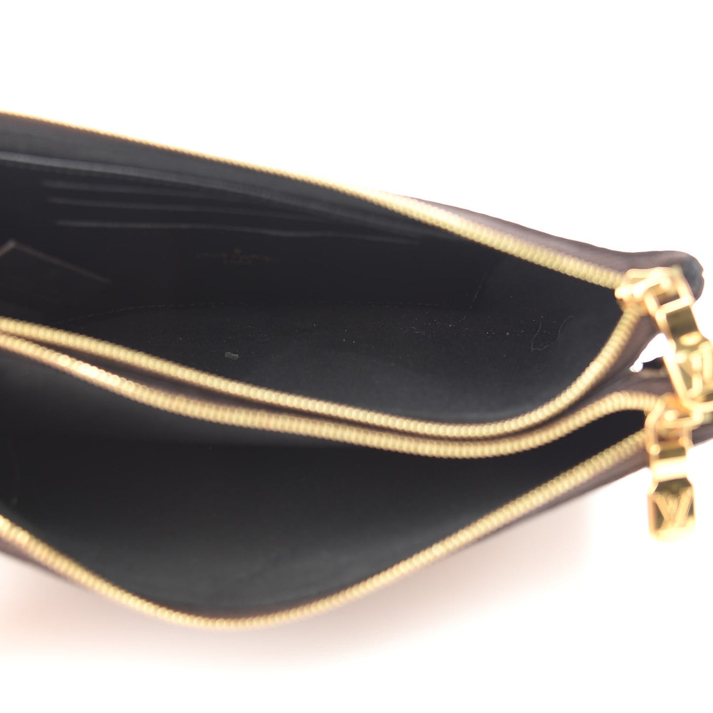 Reverse Monogram Giant Double Zip Pochette