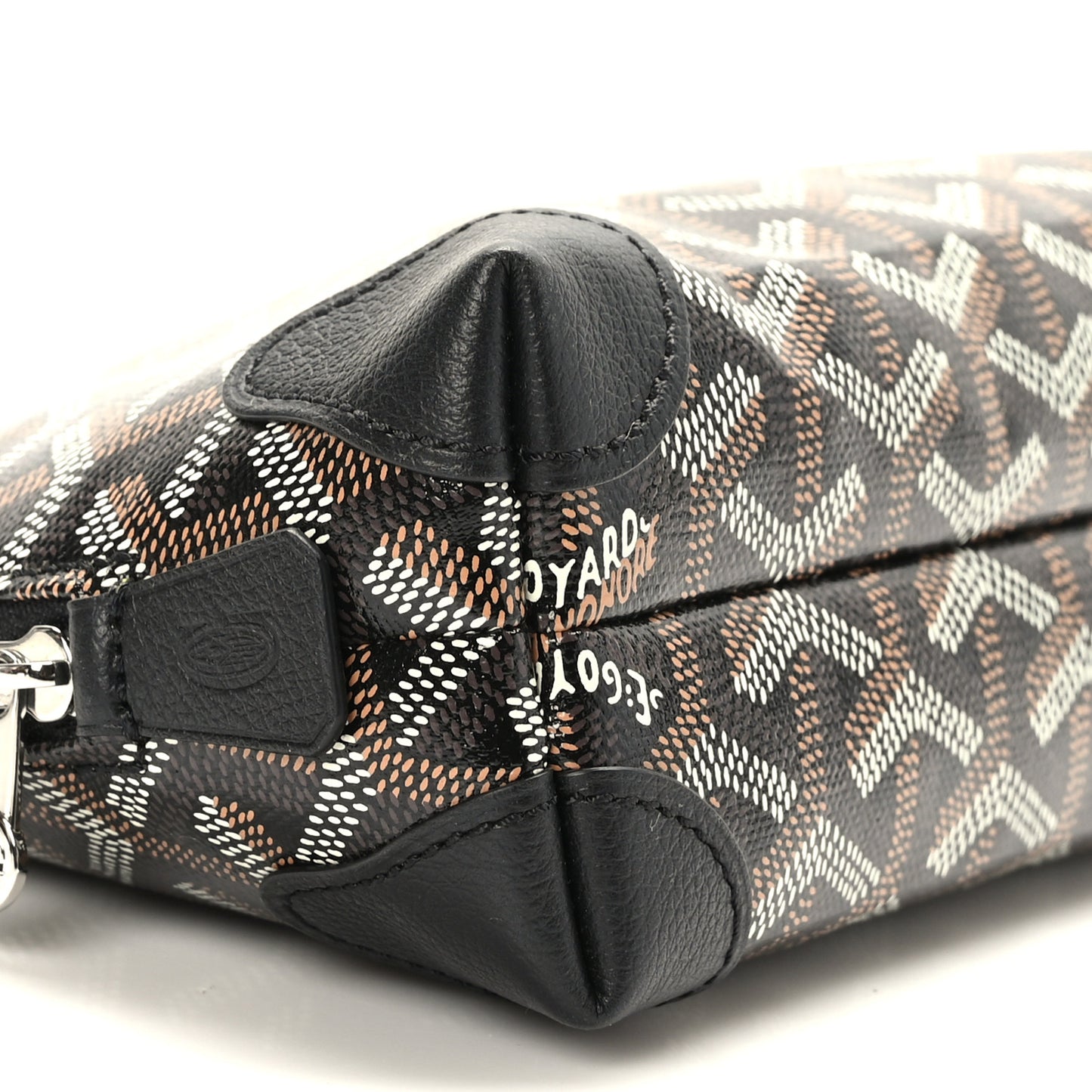 Goyardine Vendome Toiletry Pouch Black