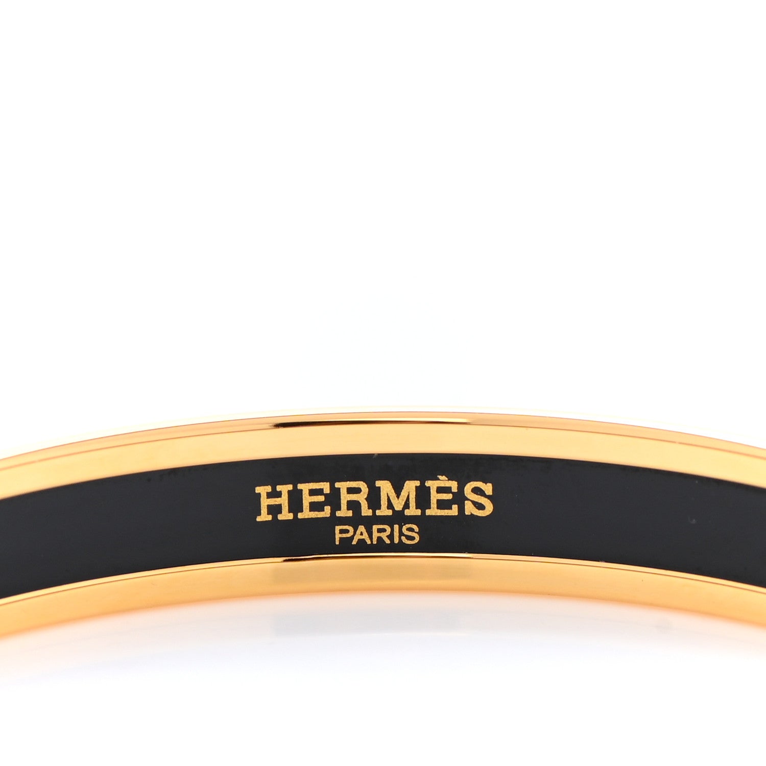 Hermes Enamel Printed Narrow Caleche Bracelet 65 4 of 6