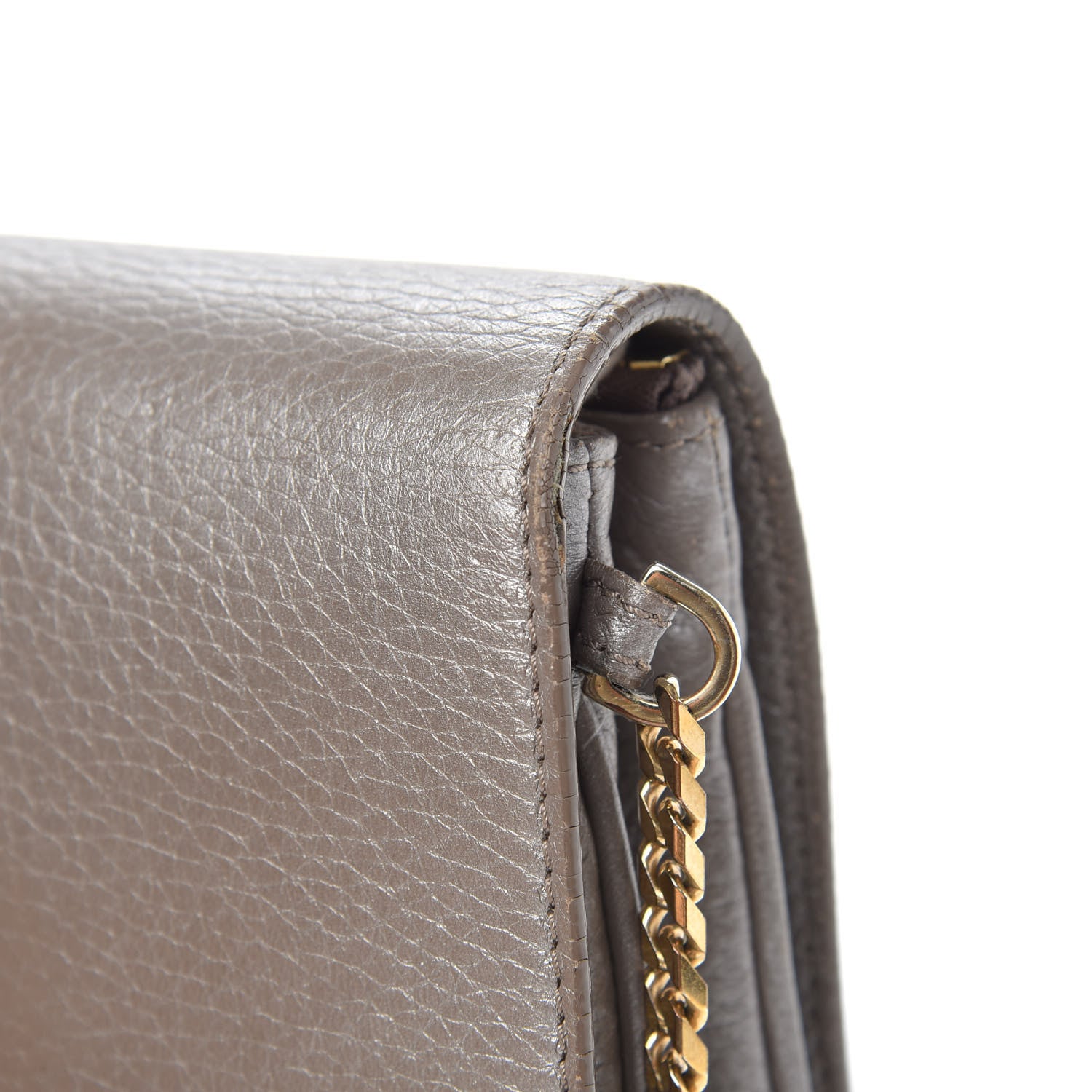 Jimmy Choo Metallic Calfskin Shadow Crossbody Bag Gold 11 of 14