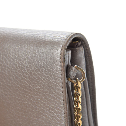Jimmy Choo Metallic Calfskin Shadow Crossbody Bag Gold 11 of 14