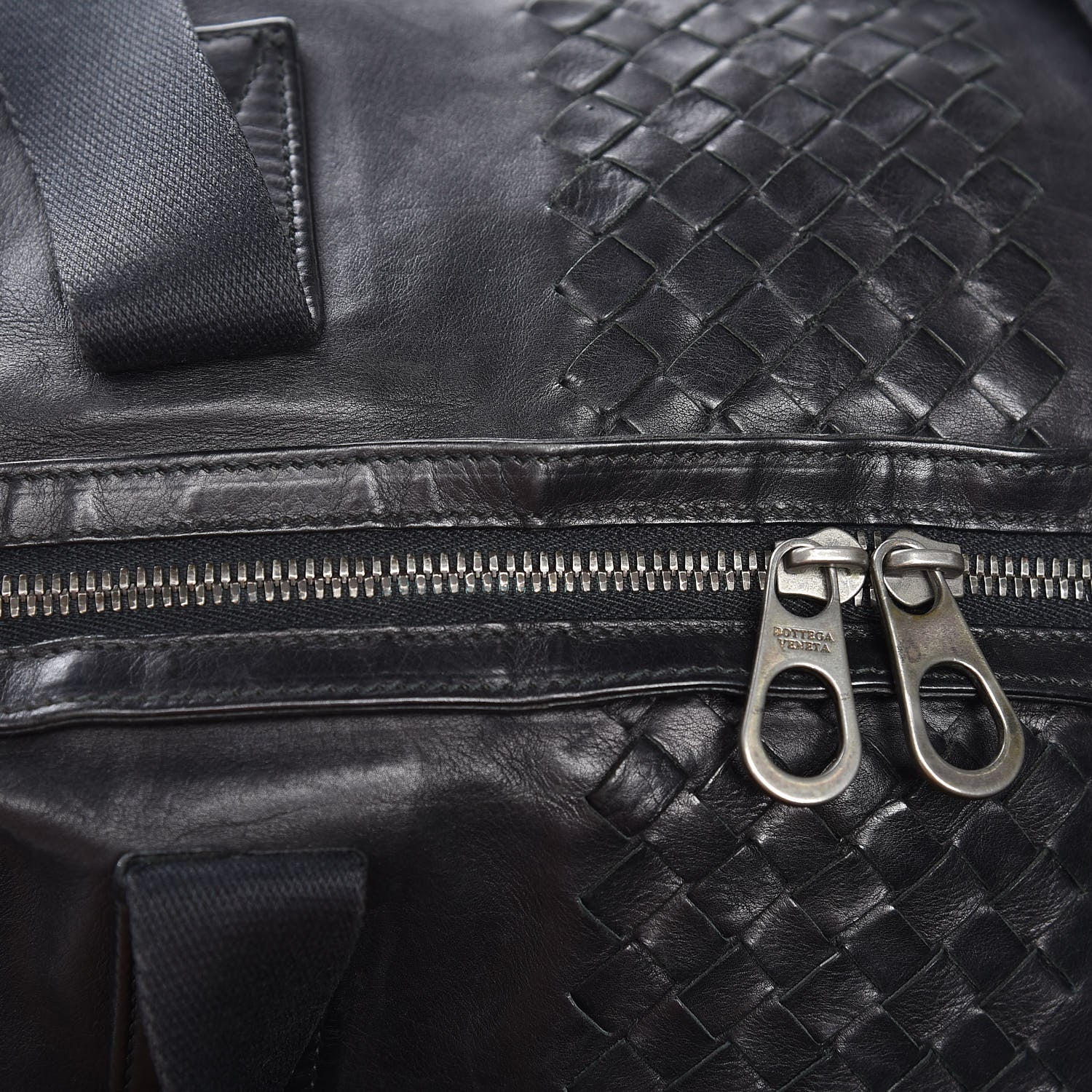 Bottega Veneta Light Calf Intrecciato Duffle Black 16 of 16
