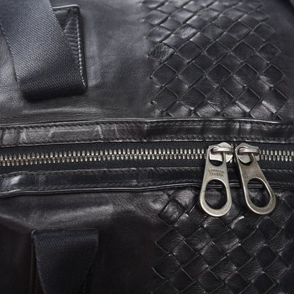 Bottega Veneta Light Calf Intrecciato Duffle Black 16 of 16