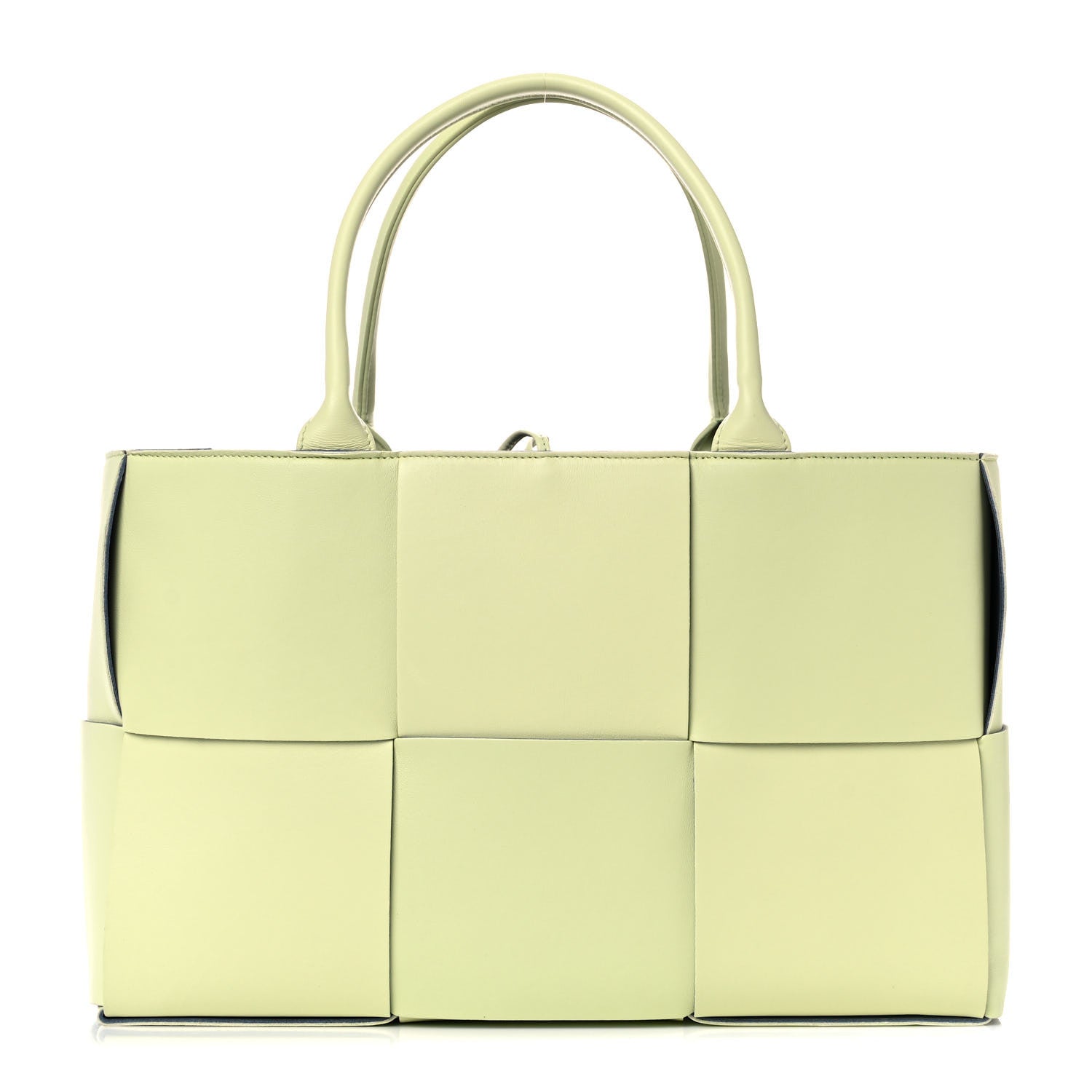 Bottega Veneta Nappa Intrecciato Small Arco Tote Lemon 1 of 11