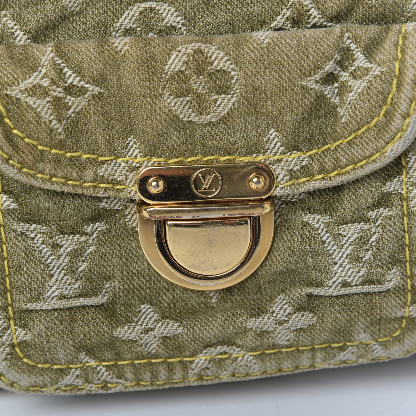 Monogram Denim Neo Speedy Lichen