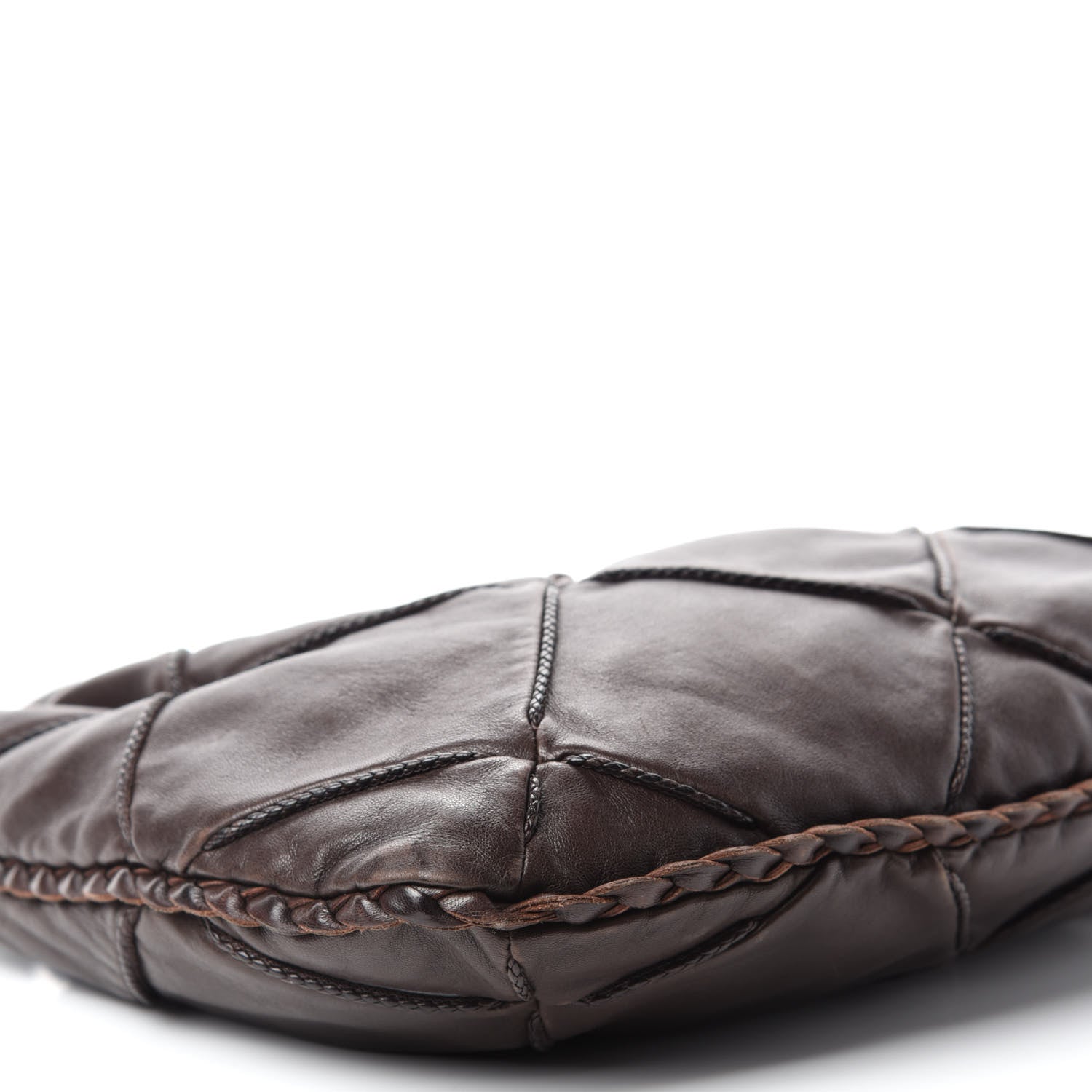 Bottega Veneta Nappa Quilted Medium Veneta Hobo Ebano 6 of 14