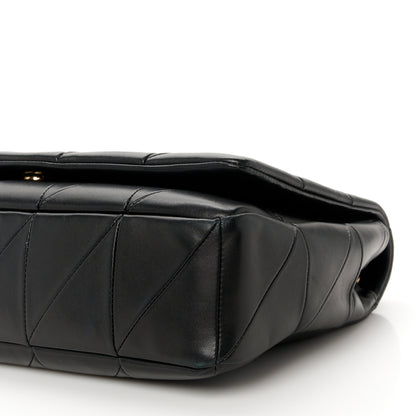 Saint Laurent Lambskin Patchwork Monogram Large Jamie Black 10 of 10