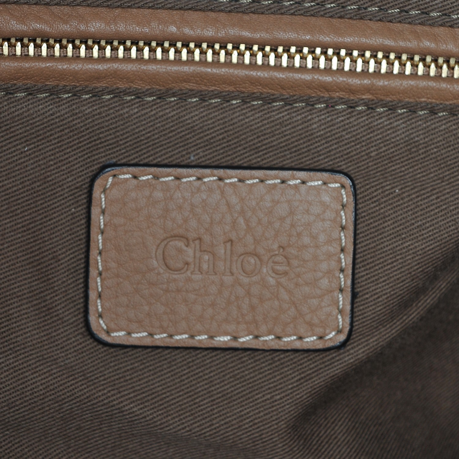 Chloe Calfskin Large Marcie Satchel Nut 6 of 6